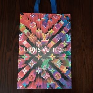 Louis Vuitton Vibrant Multicolor Paper Bag